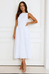 Style Spectacular Midi Dress White