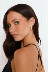 Sylviana Earrings Gold