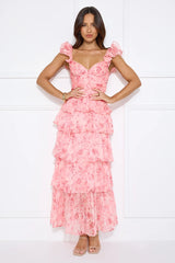Sunbeam Soiree Maxi Dress Pink