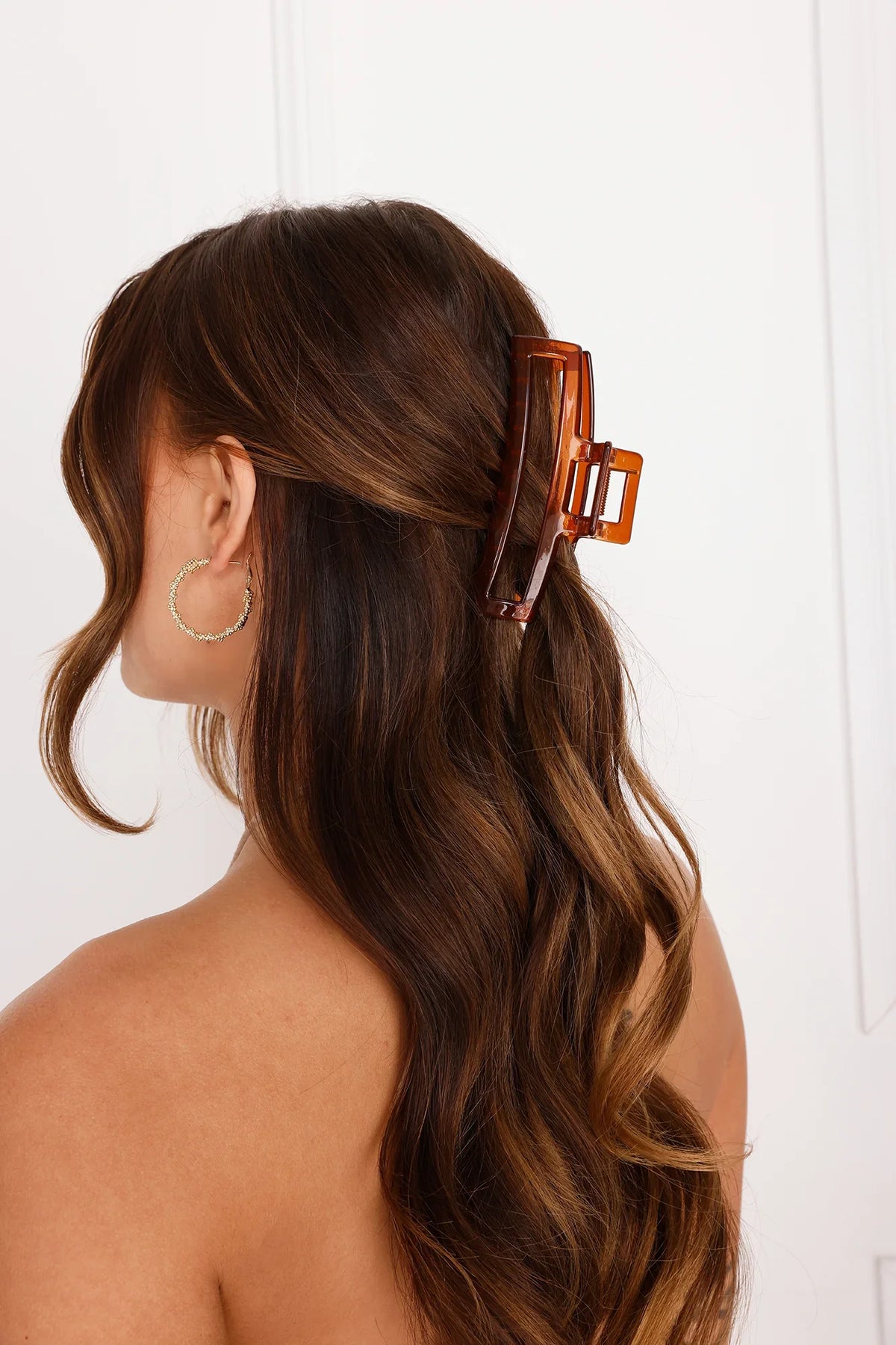 Updo Claw Clip Brown