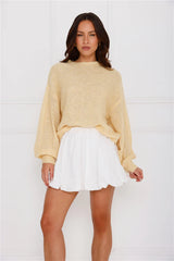 Sweater Weather Knit Yellow