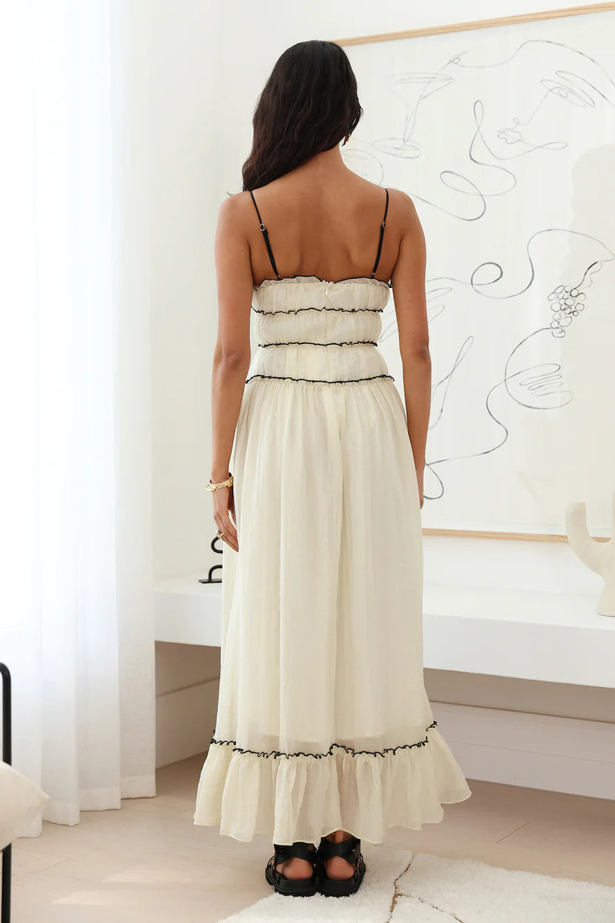 Understand It Maxi Dress Cream